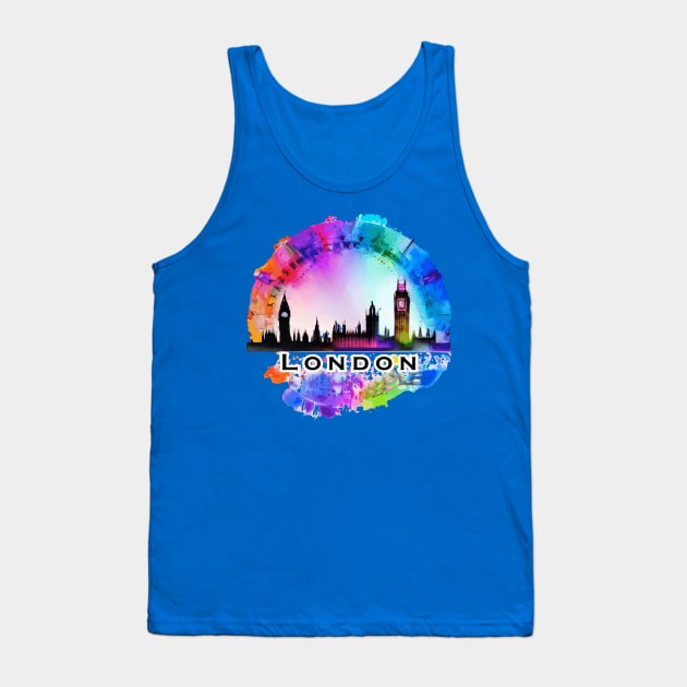 London skyline Tank Top by iZiets